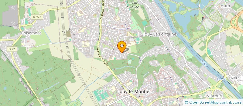 localisation de l'entreprise 798 581 955   JOUY-LE-MOUTIER