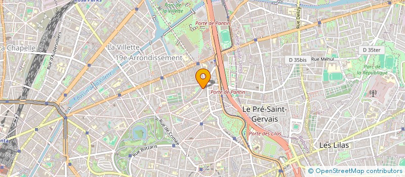 localisation de l'entreprise 798 583 340   PARIS