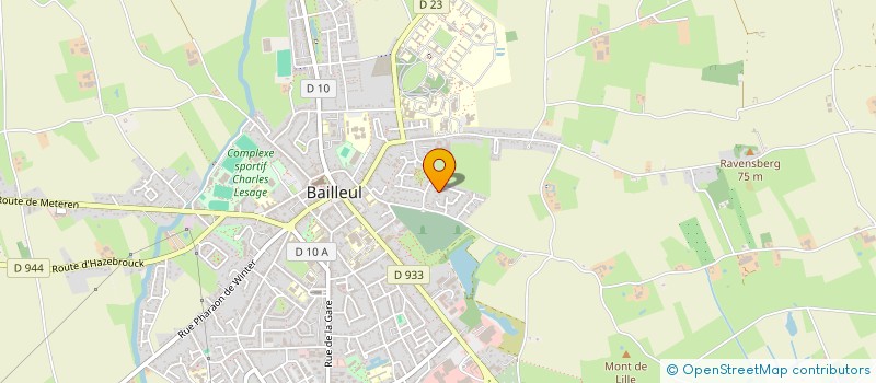 localisation de l'entreprise 798 585 105  à BAILLEUL