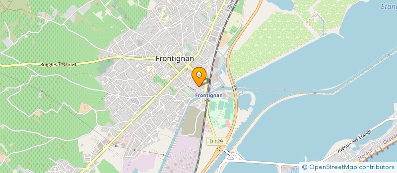 localisation de l'entreprise 798 592 150  à FRONTIGNAN