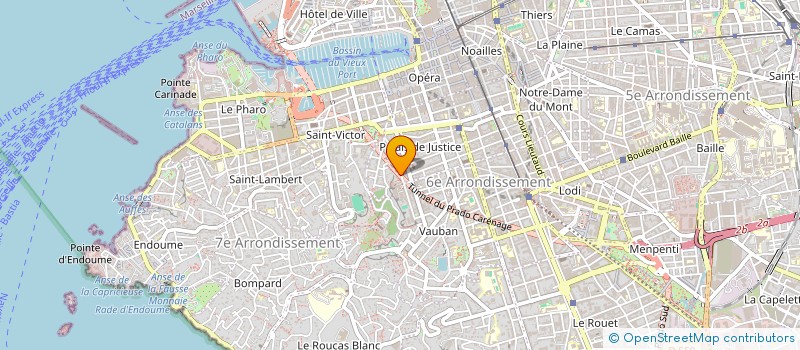 localisation de l'entreprise 798 592 614   MARSEILLE