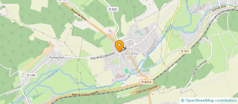 localisation de l'entreprise 798 595 815   FLEURY-SUR-ANDELLE