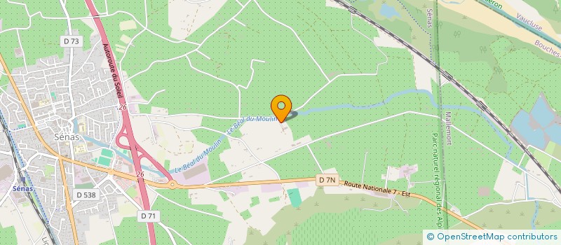 localisation de l'entreprise 798 597 829   SENAS