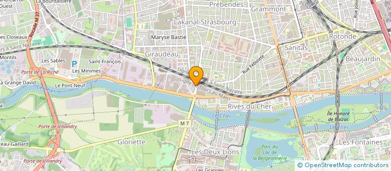 localisation de l'entreprise 798 600 979   TOURS