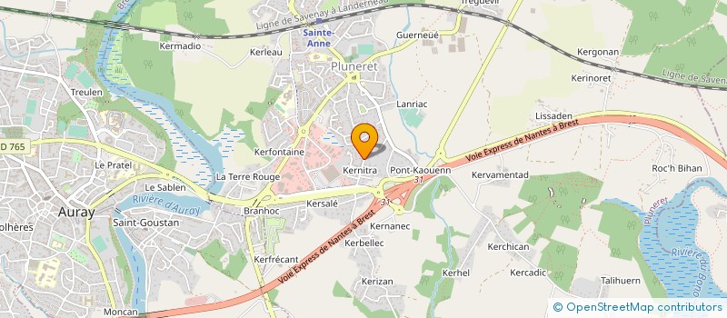 localisation de l'entreprise 798 601 142   BRECH