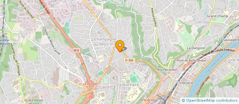 localisation de l'entreprise 798 624 243   CHAMPAGNE-AU-MONT-D'OR