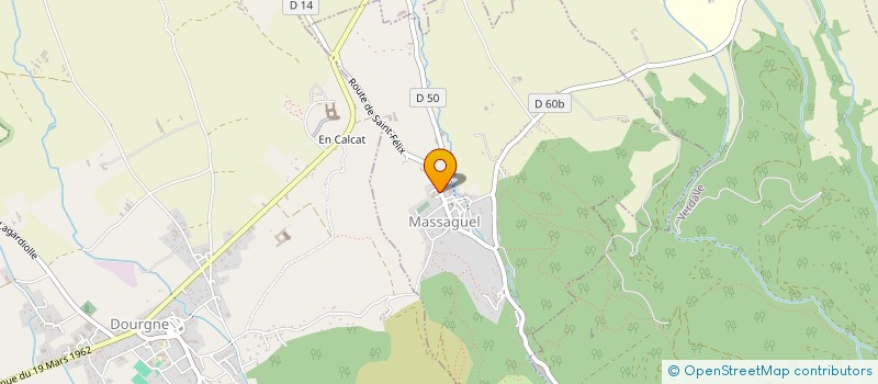 localisation de l'entreprise 798 667 655  à MASSAGUEL