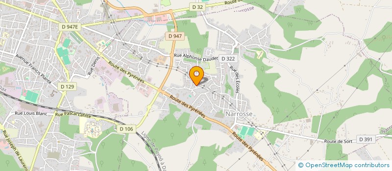 localisation de l'entreprise 798 669 693   SALIES-DE-BEARN