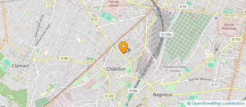 localisation de l'entreprise 798 714 291 à BAGNOLET