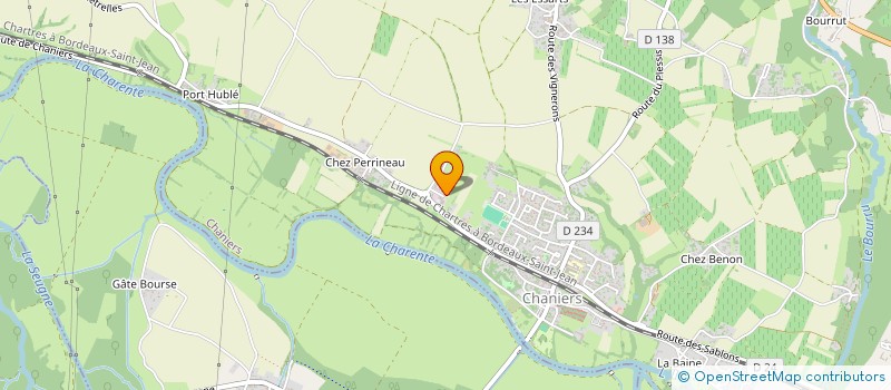 localisation de l'entreprise 798 731 154   CHANIERS