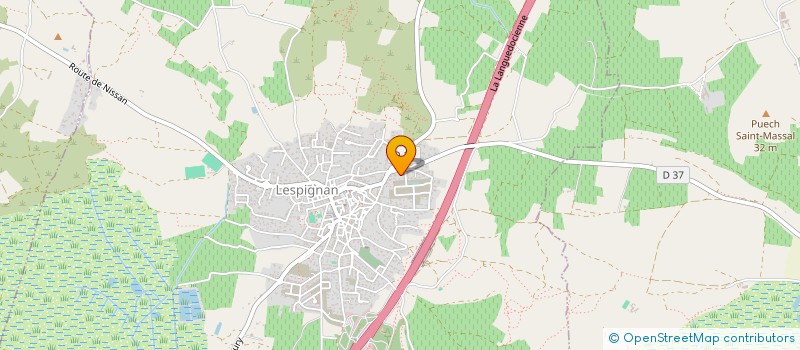 localisation de l'entreprise 798 739 322 à VILLENEUVE-LES-BEZIERS