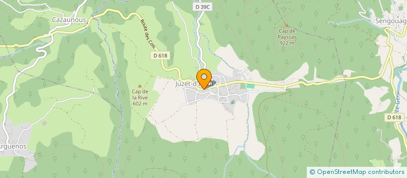 localisation de l'entreprise 798 740 171   IZAUT-DE-L'HOTEL