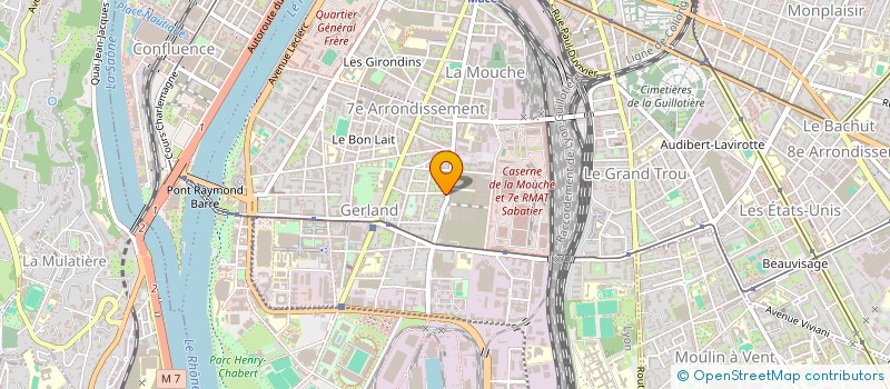 localisation de l'entreprise 798 744 959 à LYON