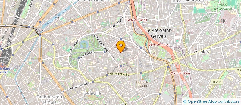 localisation de l'entreprise 798 747 713   PARIS