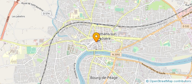 localisation de l'entreprise 798 755 443   ROMANS-SUR-ISERE