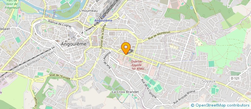localisation de l'entreprise 798 756 102 à ANGOULEME
