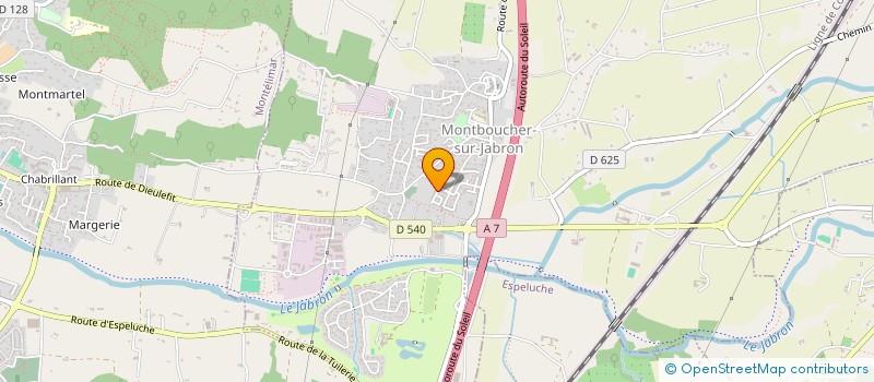 localisation de l'entreprise 798 798 989   DONZERE