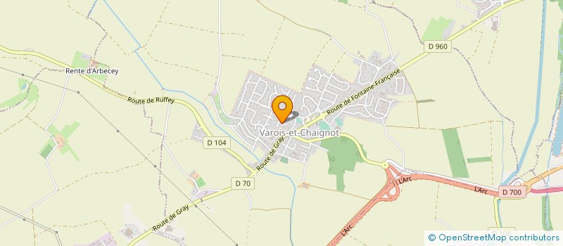 localisation de l'entreprise 798 822 623   MESSIGNY-ET-VANTOUX