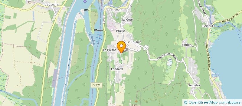 localisation de l'entreprise 798 837 019   CHANAZ