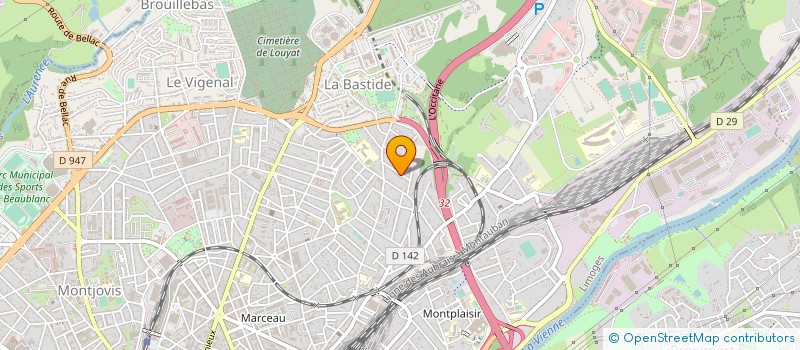 localisation de l'entreprise 798 874 160 à LIMOGES