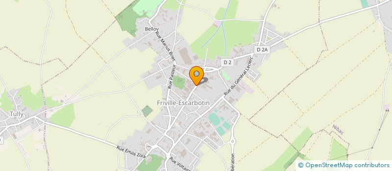 localisation de l'entreprise 798 888 541   FRIVILLE-ESCARBOTIN