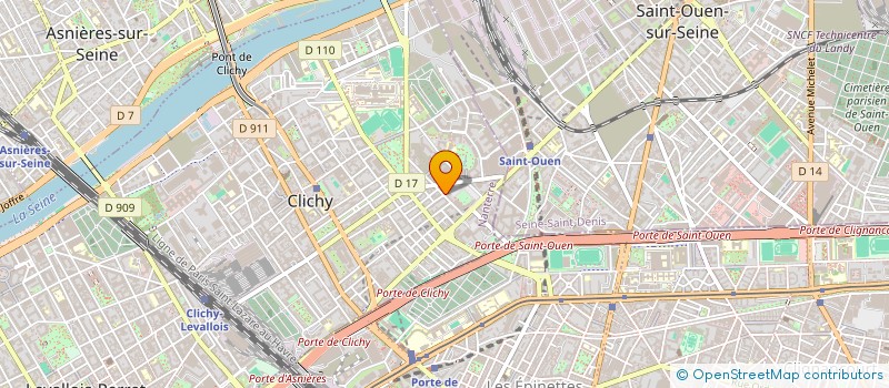 localisation de l'entreprise 798 912 994   CLICHY