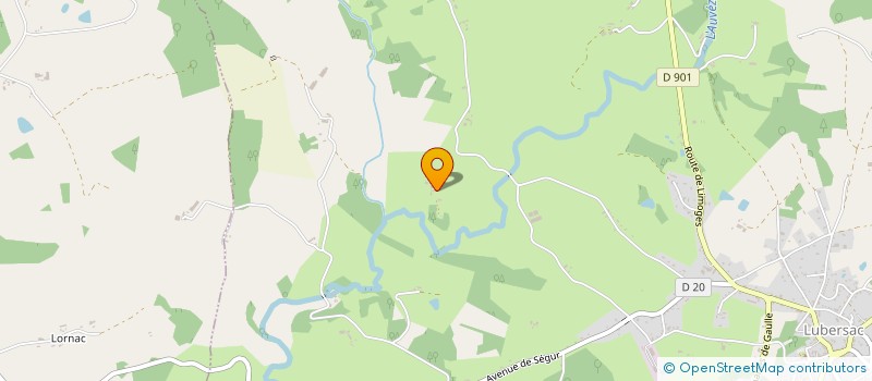 localisation de l'entreprise 798 921 250   LUBERSAC