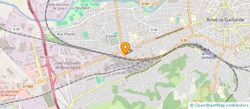 localisation de l'entreprise 798 953 089   BRIVE-LA-GAILLARDE