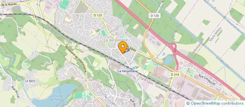 localisation de l'entreprise 798 958 708   BOURGOIN-JALLIEU