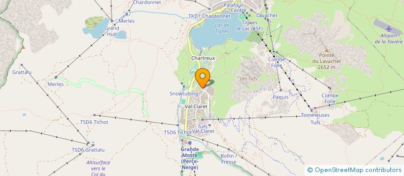 localisation de l'entreprise 799 008 685   TIGNES