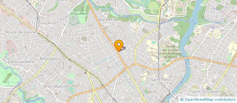 localisation de l'entreprise 799 011 218   NANTES