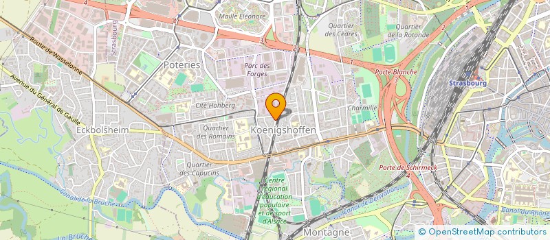 localisation de l'entreprise 799 019 534   ILLKIRCH-GRAFFENSTADEN