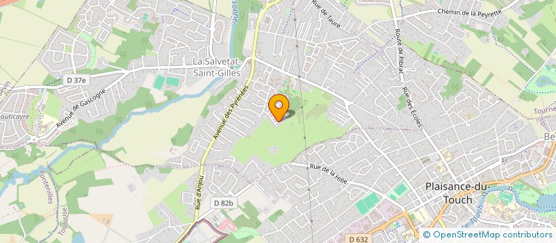 localisation de l'entreprise 799 025 044   COYE-LA-FORET