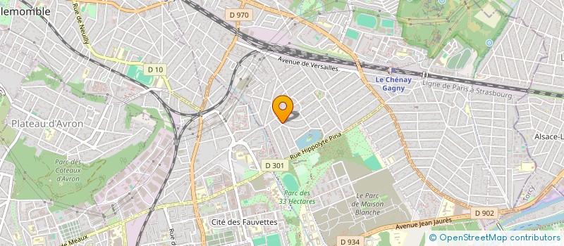 localisation de l'entreprise 799 047 105   GAGNY