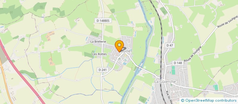 localisation de l'entreprise 799 050 398   SOUILLE