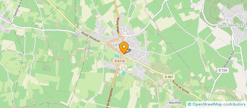 localisation de l'entreprise 799 094 289   RIBAUTE-LES-TAVERNES