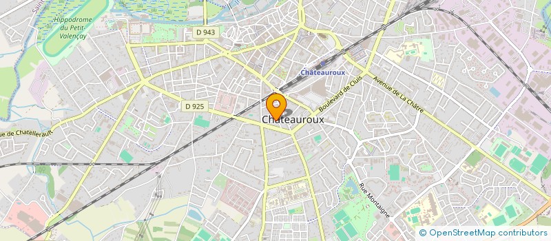 localisation de l'entreprise 799 102 116 à CHATEAUROUX