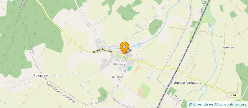 localisation de l'entreprise 799 116 785   LEIGNE-SUR-USSEAU