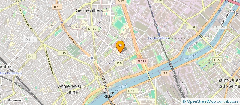 localisation de l'entreprise 799 124 474   GENNEVILLIERS