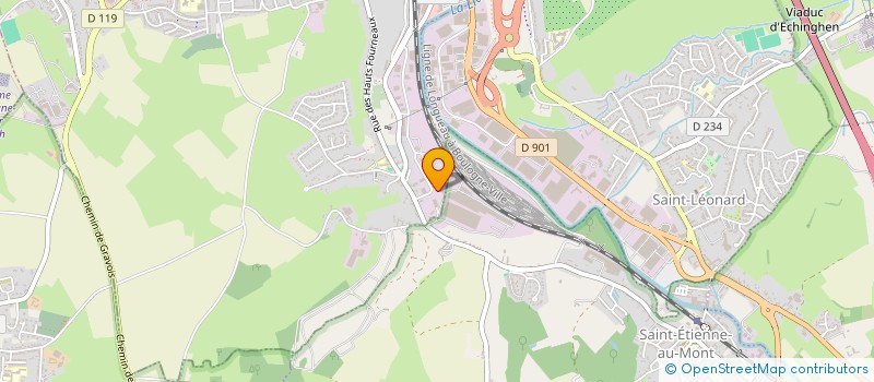 localisation de l'entreprise 799 142 682  à BOULOGNE-SUR-MER