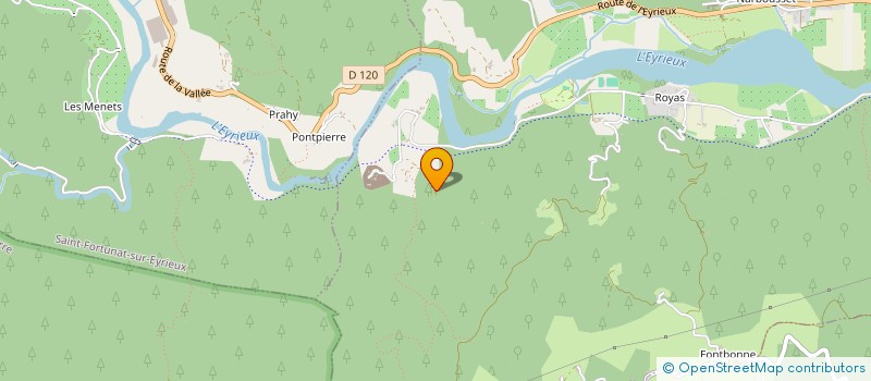 localisation de l'entreprise 799 166 665   SAINT-MICHEL-DE-CHABRILLANOUX