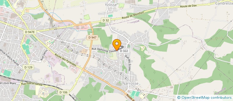 localisation de l'entreprise 799 172 671   NARROSSE