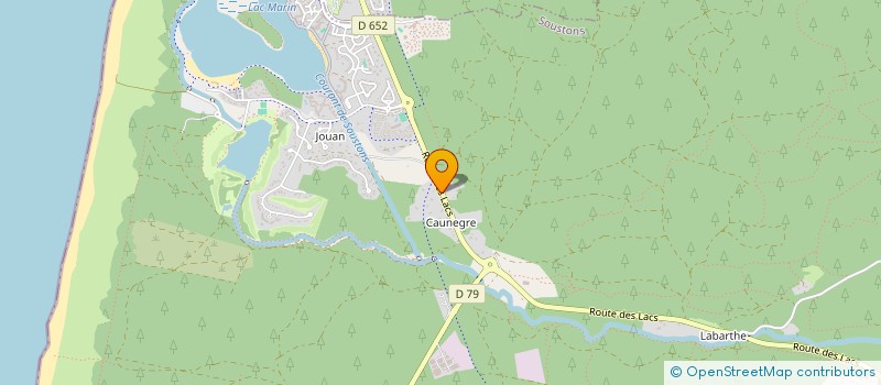 localisation de l'entreprise 799 188 156   SOUSTONS