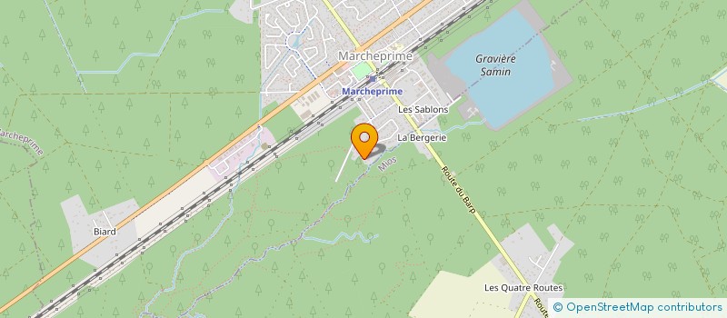 localisation de l'entreprise 799 191 366   MARCHEPRIME