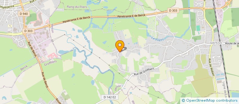 localisation de l'entreprise 799 199 294   VERTON