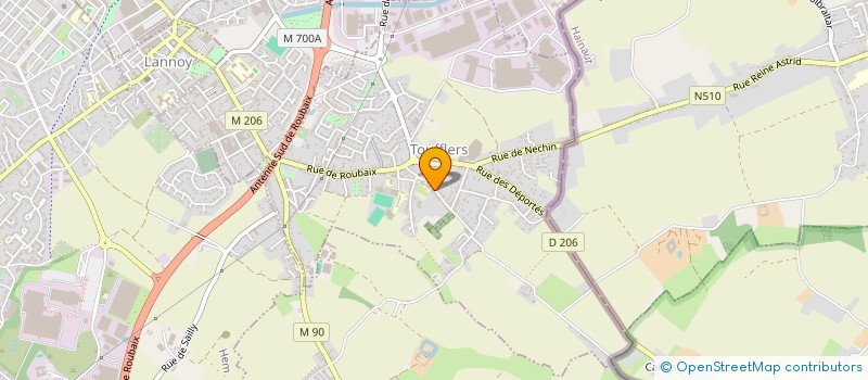 localisation de l'entreprise 799 205 349   TOUFFLERS