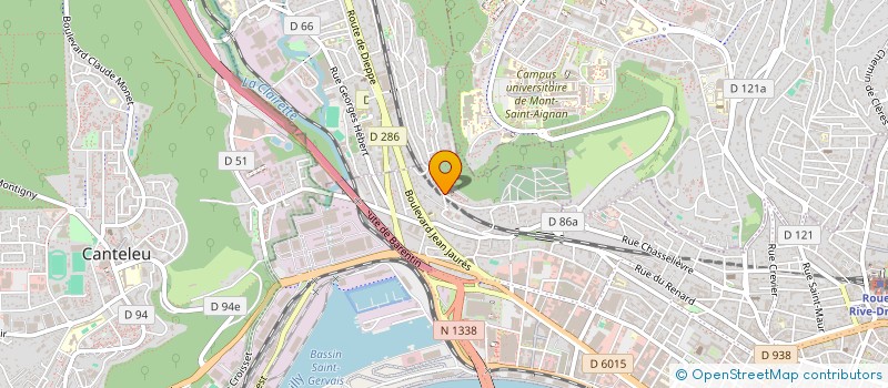 localisation de l'entreprise 799 225 487   ROUEN