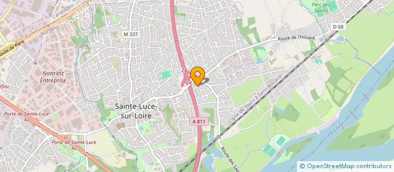 localisation de l'entreprise 799 226 311 à NANTES