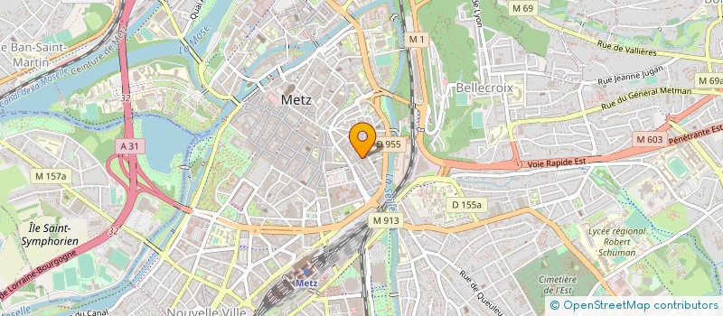 localisation de l'entreprise 799 230 685   METZ