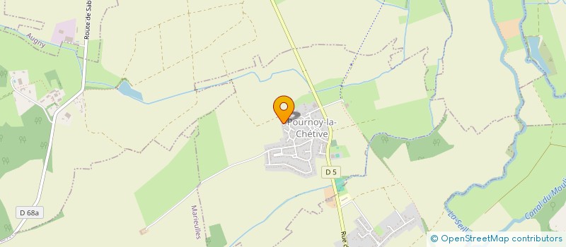 localisation de l'entreprise 799 230 933   POURNOY-LA-CHETIVE